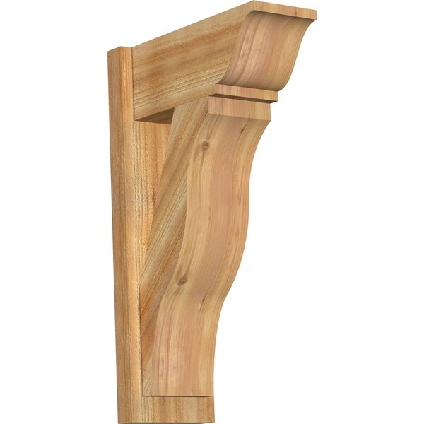 Ekena Millwork Funston Traditional Rough Sawn Outlooker, Western Red Cedar, 8"W x 18"D x 30"H OUT08X18X30FST01RWR - main